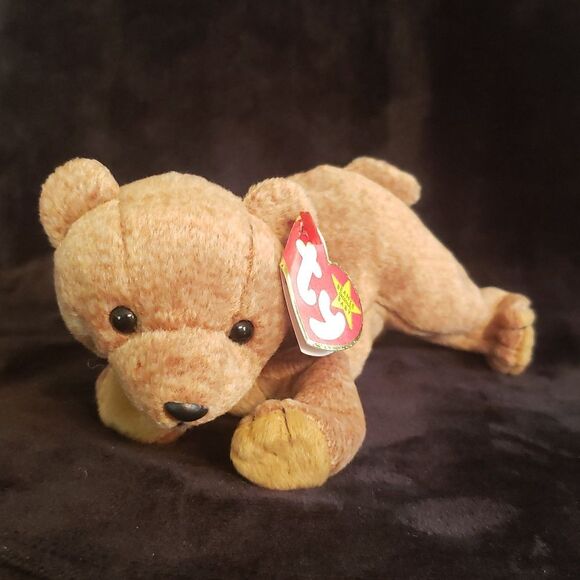 Vintage 1999 Ty Beanie Baby PECAN the Bear - Picture 2 of 8
